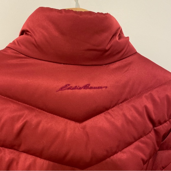Eddie Bauer Premium Goose Down Jacket Size Medium - Picture 4 of 8
